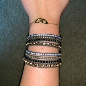 NWOT Swarovski Wrap Bracelet